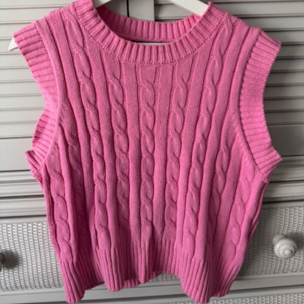 Forever 21 Pink Vest Size XS